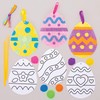 Baker Ross Easter Egg Sand Art Decorations - Pack of
