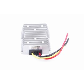 KNACRO 24V 10A 240W DC 12V Step up to 24V Converter Regulator Power Supply Adapter for Motor Car Truck Vehicle Boat Solar System etc.(12V to 24V 10A)