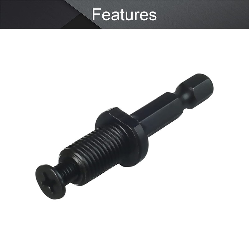 Utoolmart 3Pcs 3/8" Drill Chuck Adapter, to 3/8-Inch(M10 x 15mm)