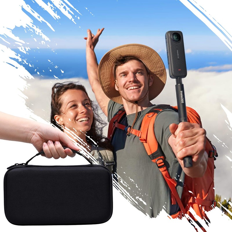XANAD Camera Case for Insta360 X4 8K Waterproof 360 Action