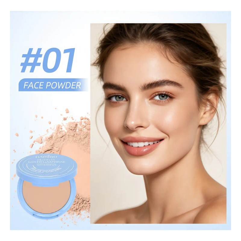 Base De Maquillaje Polvo Compacto Fijador Matte