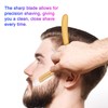 1PC Traditional Manual Shaver Professional Straight Edge Stainless Steel Sharp