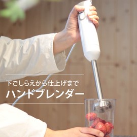 Ohm Electric MS2A-W Hand Blender [Model Number] 08-1208 White
