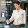 Handlein Retractable Badge Holder with Detachable Lanyard, Heavy Duty ID