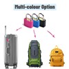 Pack of 2 Suitcase Lock with Key, Blue Luggage Locks,