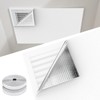 Chiligent Insulation Cover for Vents, Foam Thermal Insulation with Veclro