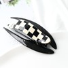 Handmade Celluloid French Design Tortoise Shell Barrettes Side-slide Opening Duck