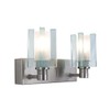 Jesco Lighting WS301-2 Akina Series 301 2-Light Wall Sconce, White