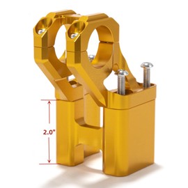 TOFR 2" Handlebar Risers for Sur-Ron Surron Light Bee X for Segway X260 for Talaria Sting MX3 / R MX4 for 79Bike Falcon M for E Ride Pro-SS