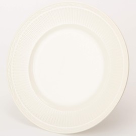 MIKASA T-770467 Italian Countryside Plate, White, Diameter 11.2 x Height 1.1 inches (28.4 x 2.8 cm), Microwave, Dishwasher and Oven Safe