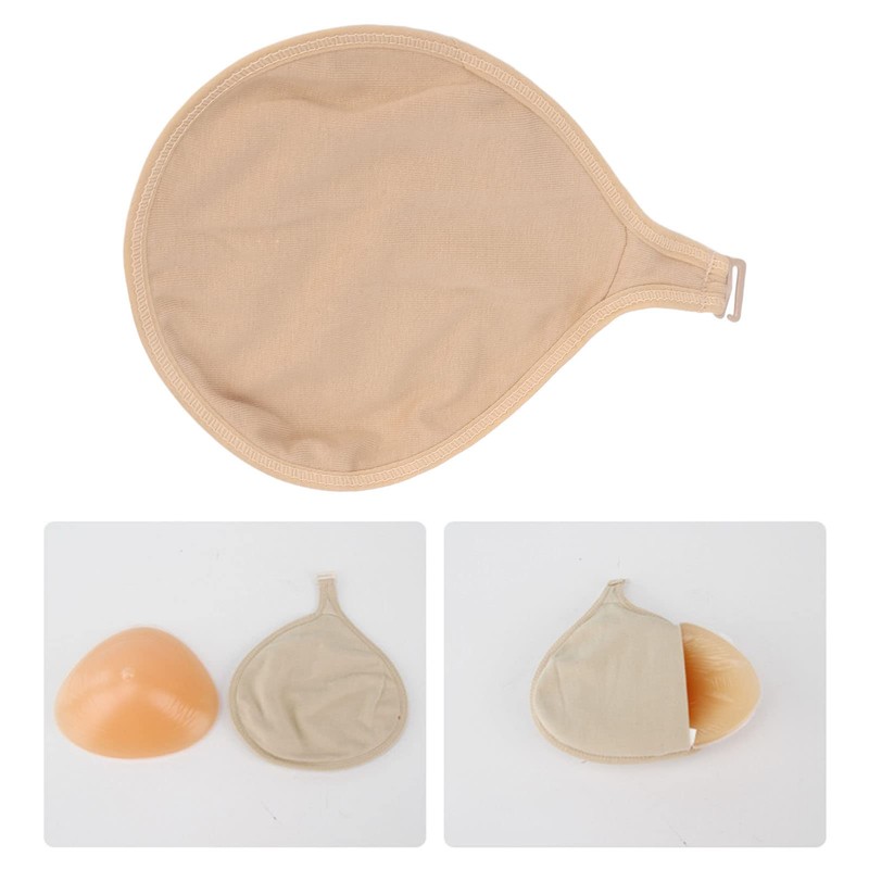 Breasts Protective Pocket Prosthetic Breasts Protector Soft Breathable Portable Bra