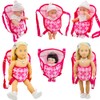 Doll Accessories Baby Doll Carrier Toys Baby Dolls Backpack for