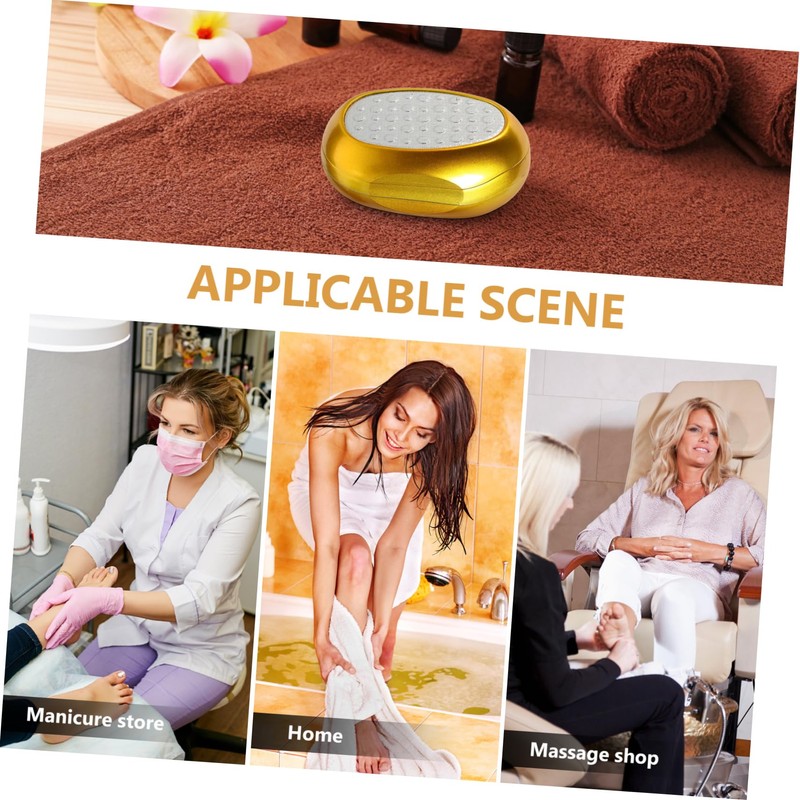 Healvian 3pcs Nano Glass Foot Care Tool Exfoliating Scrub Dead