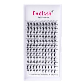 Volume Wimpern 12D Russian Volume Wimpern D Curl 0.07mm 8-14mm Mix Fertige Fächer Wimpern Büschelwimpern für Wimpernverlängerung