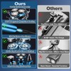 Electric Razor for Men, Men's Rotary Shavers, Waterproof,Wet and Dry