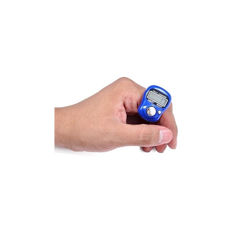 Digit LCD Electronic Finger Counter Hand Tally- Mechanical Manual Clicker-Knitting