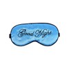 Sleeping Cover, Silk Soft Plush Adjustable Blindfold Elastic Strap Night