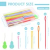 UOOU 67 PCS Plastic Needles, 5 Sizes Yarn Needles, Darning