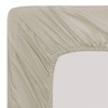 Soroor® Bedding & Linen | Microfibre Single Fitted Sheet, Beige