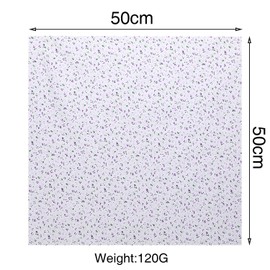 10 Pieces 20 x 20 Inch Quilting Patchwork Fabric Floral Patchwork Cotton Purple Fabric DIY Handmade Sewing Quilting Fabric in Different Designs for DIY Crafts Projects Supplies