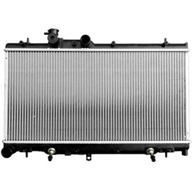 ASAPE Engine Radiator Assembly Fit for Subaru Baja 2003-2006 for Subaru Legacy 2000-2004 (Aluminum)