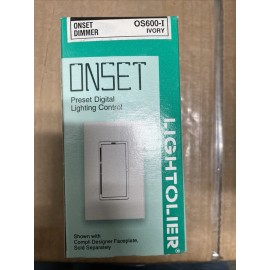 Lightolier Dimmer OS600-I IVERY  Multiset Smart  Light Switch Onset 600W