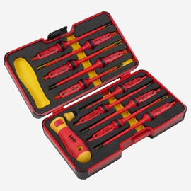Felo XL-Strongbox E-Smart Slim VDE 12 pcs. SL/PH/PZ/TORX®