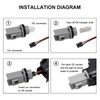 Aexploer Side Marker Signal Lights Kits LED Compatible with E