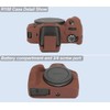 Pocoukate Case for Canon EOS R100 Camera, Soft Silicone Protective