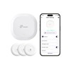 Loocam Wireless Water Leak Sensor, Zigbee Connection, Water Leakage Detector