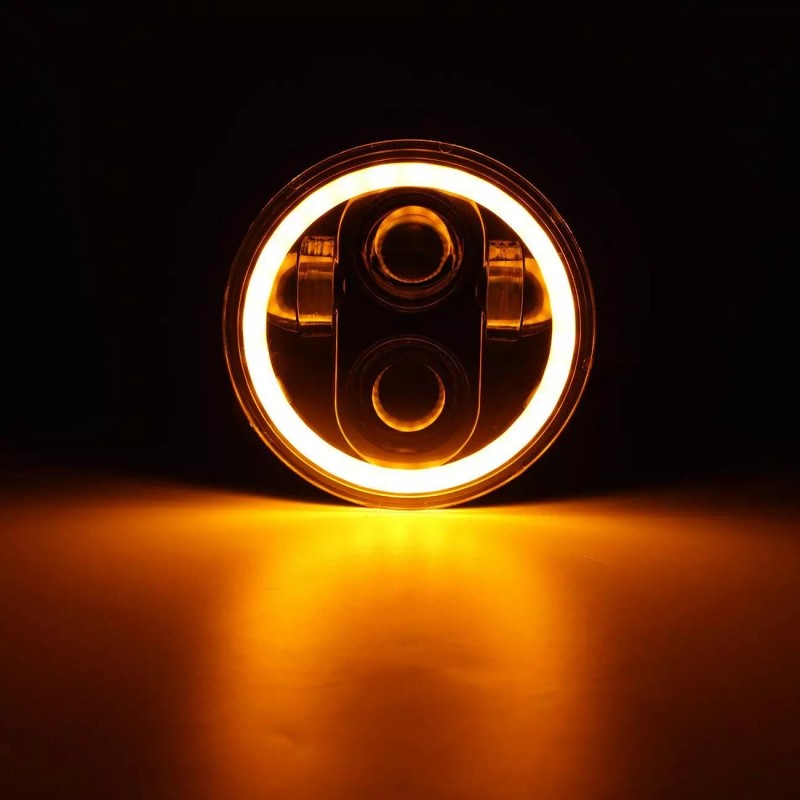 Bricologht For Volvo VHD 2001-2019 4x 5-3/4" 5.75 Inch LED