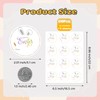 SerpizePaty 60Pcs Happy Easter Stickers, 2" Easter Bunny Stickers