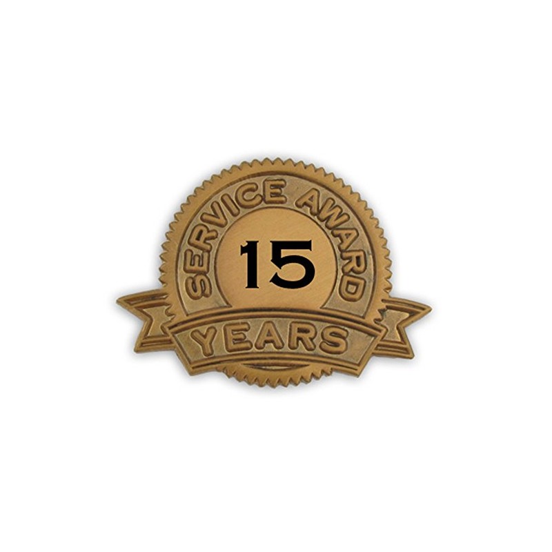 PinMart 15 Years of Service Award Lapel Pin