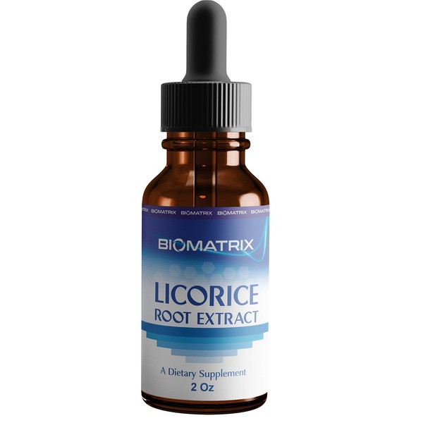 Licorice Root Extract (1200 Drops 2 fl. oz) More Active Ingredient Than Competing Brands (0.87 mg Glycyrrhizin per Drop), Less Doses Needed, Concentrated, Raise Cortisol, Energy