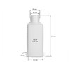 10 x 100 ml HDPE Kunststoffflaschen, Plastikflaschen, lebensmittelecht z.B. für