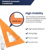 Pacific Arc's Scholastic Triangle - 8 pulgadas - Fluorescente -