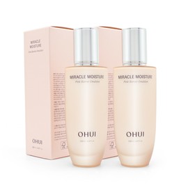 Ohui O HUI Miracle Moisture Pink Barrier Emulsion 130ml 2pcs / 오휘 미라클 모이스처 핑크 베리어 에멀전 130ml 2개