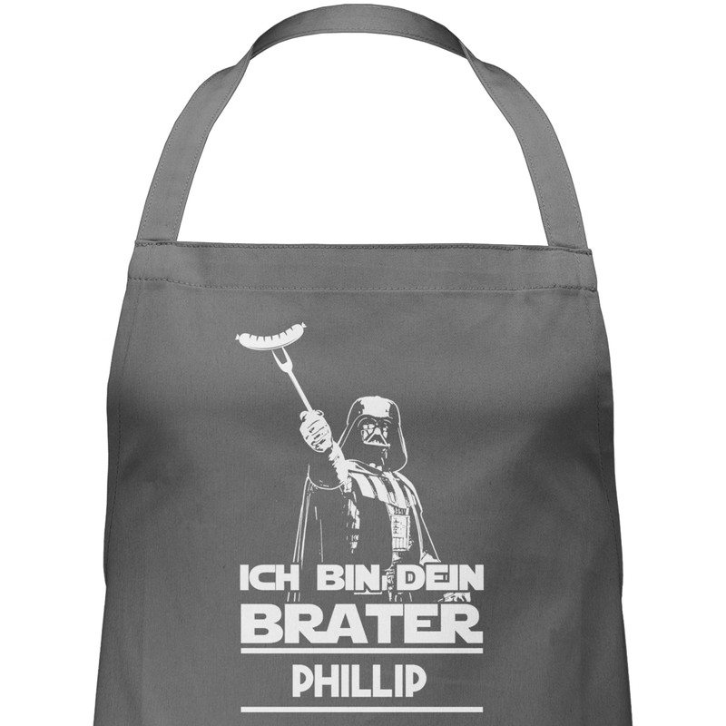 Geschenk mit Namen personalisiert by Shirtracer - Apron - BBQ