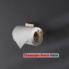 JQK Champagne Bronze Toilet Paper Holder, 5 Inch Tissue Paper