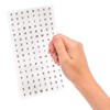 Baker Ross AW342 Transparent Letter & Number Stickers (Pack of