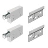 Hanging Bracket + Wall Hanger Plate 63mm Kitchen Cabinet Cupboard