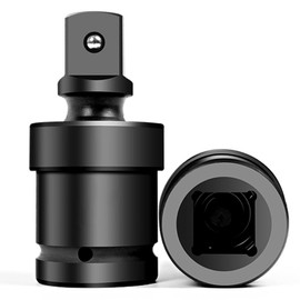 QZKJQDD Impact Wrench Universal Joint, Power Ball Joint, Universal Joint Socket, 360° Swivel 1/2 Inch, Joint Set with Ball Spring, Suitable for Torque Wrenches, Drills, Socket Wrenches