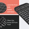 Cusimax Non-stick Perforated Grill Pan, Stove Top Grill Plate, Cast
