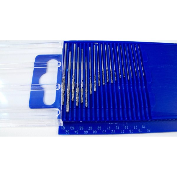 Unbranded 20pc Diamond HSS MICRO TINY MINI DRILL BIT Set