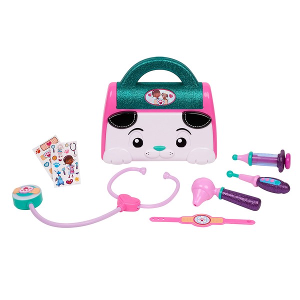 Doc McStuffins Pet Rescue Doctor's Bag Set, Officially Licensed Kids Toys for Ages 3 Up by Just Play
