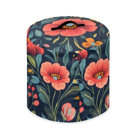 Kitchen Appliance Accessories Dust Cover for 3-6-8 Quart Instant Pot, Pressure Cooker, Air Fryer & Crock Pot,Decorative Appliance Dust Cover with Top Handle & Storage Pockets (Floral-5, 8 Quart)
