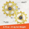 IMPALAPRO - Set of 2 Ceramic Jockey Wheels 12T-14T Aluminium