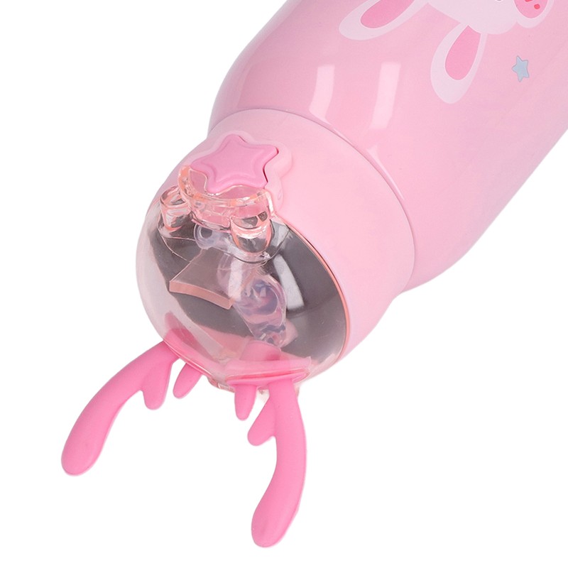 500ml Kids Stainless Steel Straw Thermal Insulation Cup Temperature Display