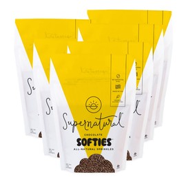 Chocolate Softies Fair Trade Sprinkles by Supernatural, Made in USA, No Artificial Flavors, Soy Free, Gluten Free, Corn Free, Vegan, 1lb (Pack of 6)