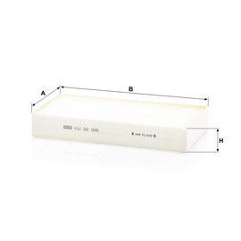 Original MANN-FILTER Interior Filter CU 32 005 – For trucks